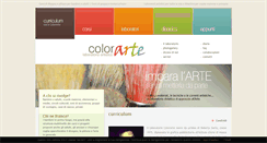 Desktop Screenshot of laboratoriocolorarte.it